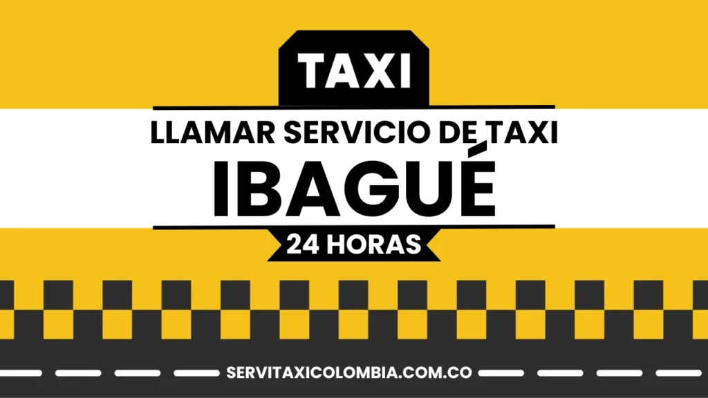 Números de Taxis en Ibagué