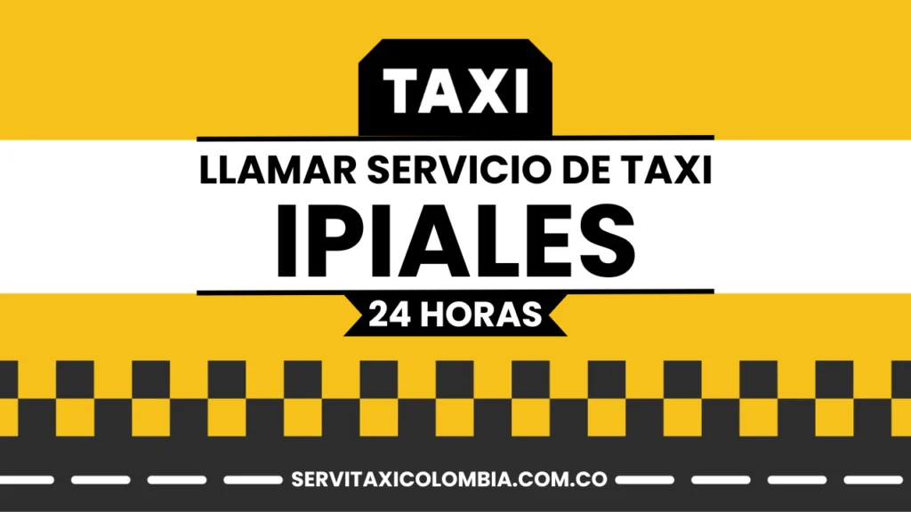 Números de Taxis en Ipiales